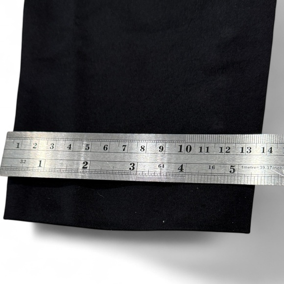 CHICO'S Black Ponte Rivet Stud Leggings Size 3R (Women’s 14-16) NWT - Picture 6 of 6